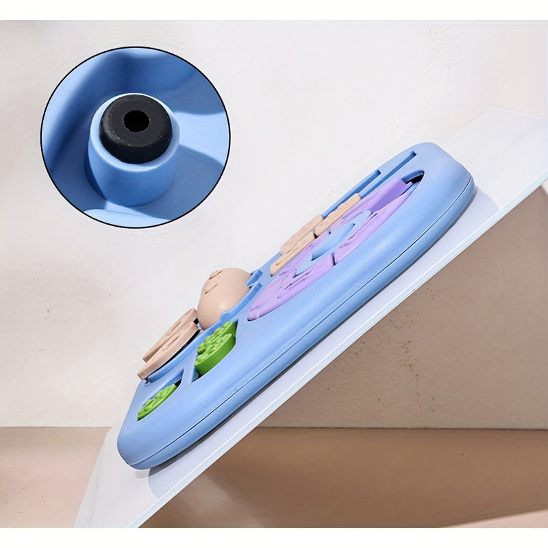 Interactive Dog Puzzle Ball Toy with Treat Dispenser & Slow Feeder Bowl - Non-Slip Durable PP Slow Feeding Dog Chew for Mental Stimulation, Training, Solo Play - Washable Pet Entertainment for Puppies and Dogs