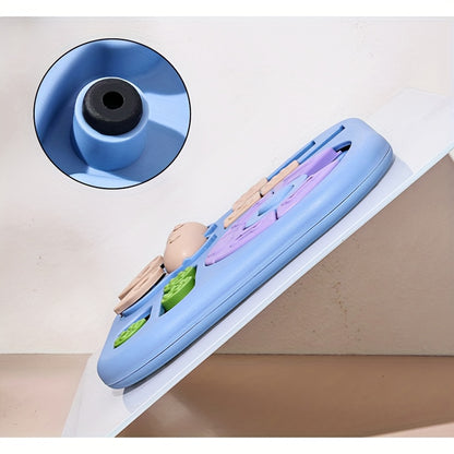 Interactive Dog Puzzle Ball Toy with Treat Dispenser & Slow Feeder Bowl - Non-Slip Durable PP Slow Feeding Dog Chew for Mental Stimulation, Training, Solo Play - Washable Pet Entertainment for Puppies and Dogs