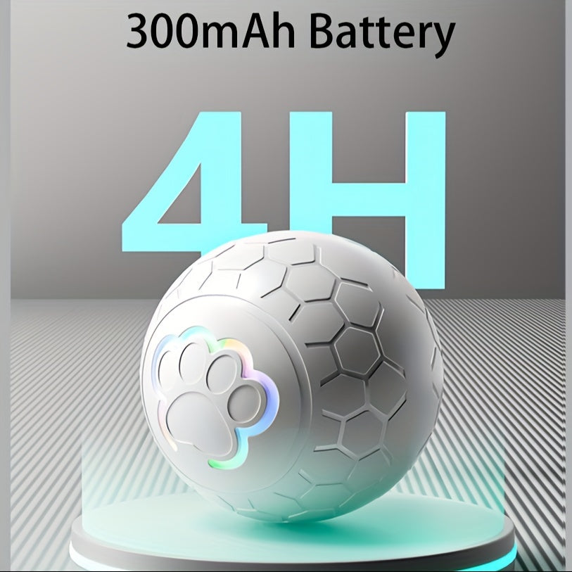 Pet Dog Toy Ball, Bouncy Ball, Smart Mode, Rechargeable Dog Toy Ball