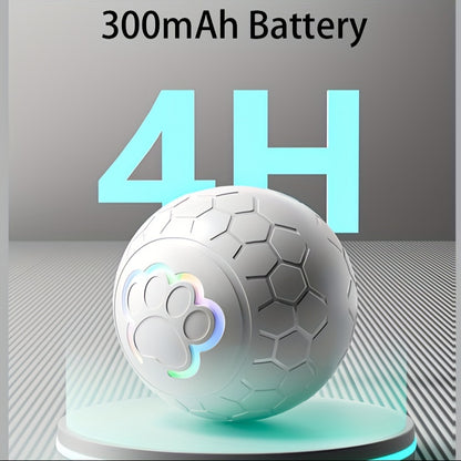 Pet Dog Toy Ball, Bouncy Ball, Smart Mode, Rechargeable Dog Toy Ball