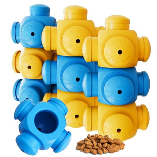 Dog Puzzle Toys for Boredom Chew Teething and Treat Dispensing for Smart Medium to Large Dogs - IQ Mental Enrichment Toys 10 Pieces